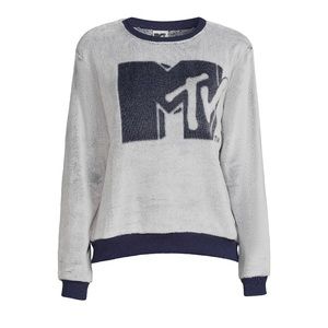 MTV Pullover Fleece Sweater